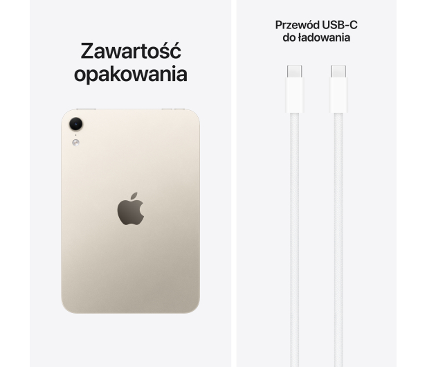 Apple iPad Mini 8gen 256GB Wi‑Fi Księżycowa Poświata Nano - 1619726 - zdjęcie 10